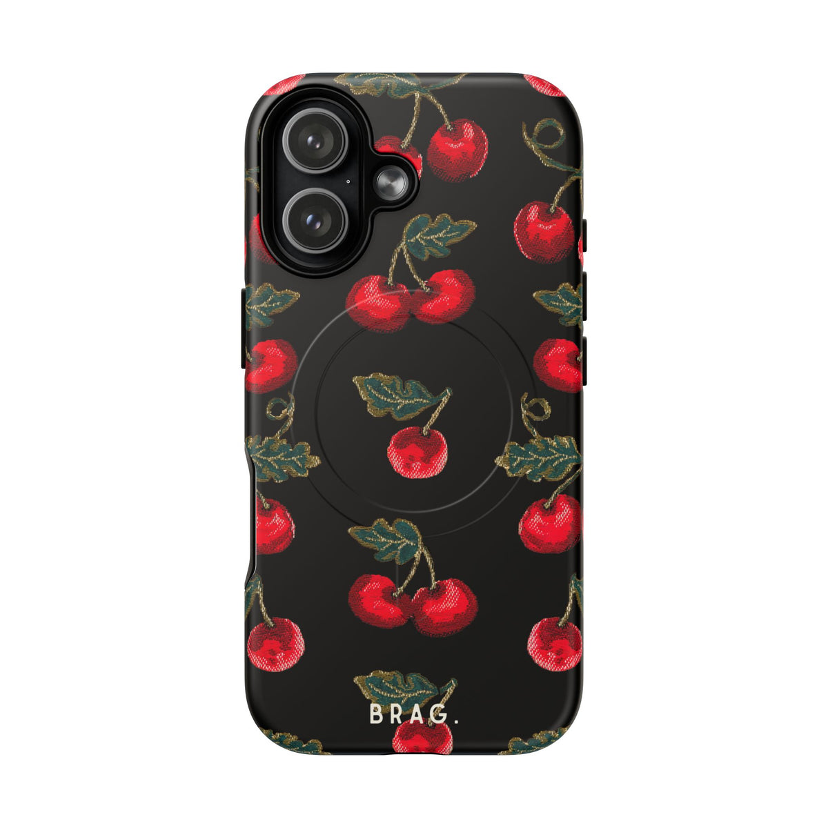 Cherry Bomb MagSafe Tough Phone Case — Magnetic Protective Cover