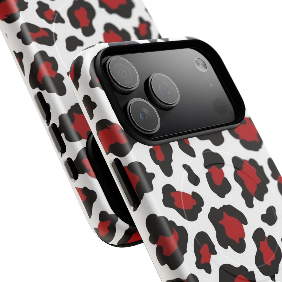 Leopard Kiss MagSafe Tough Phone Case — Magnetic Protective Cover