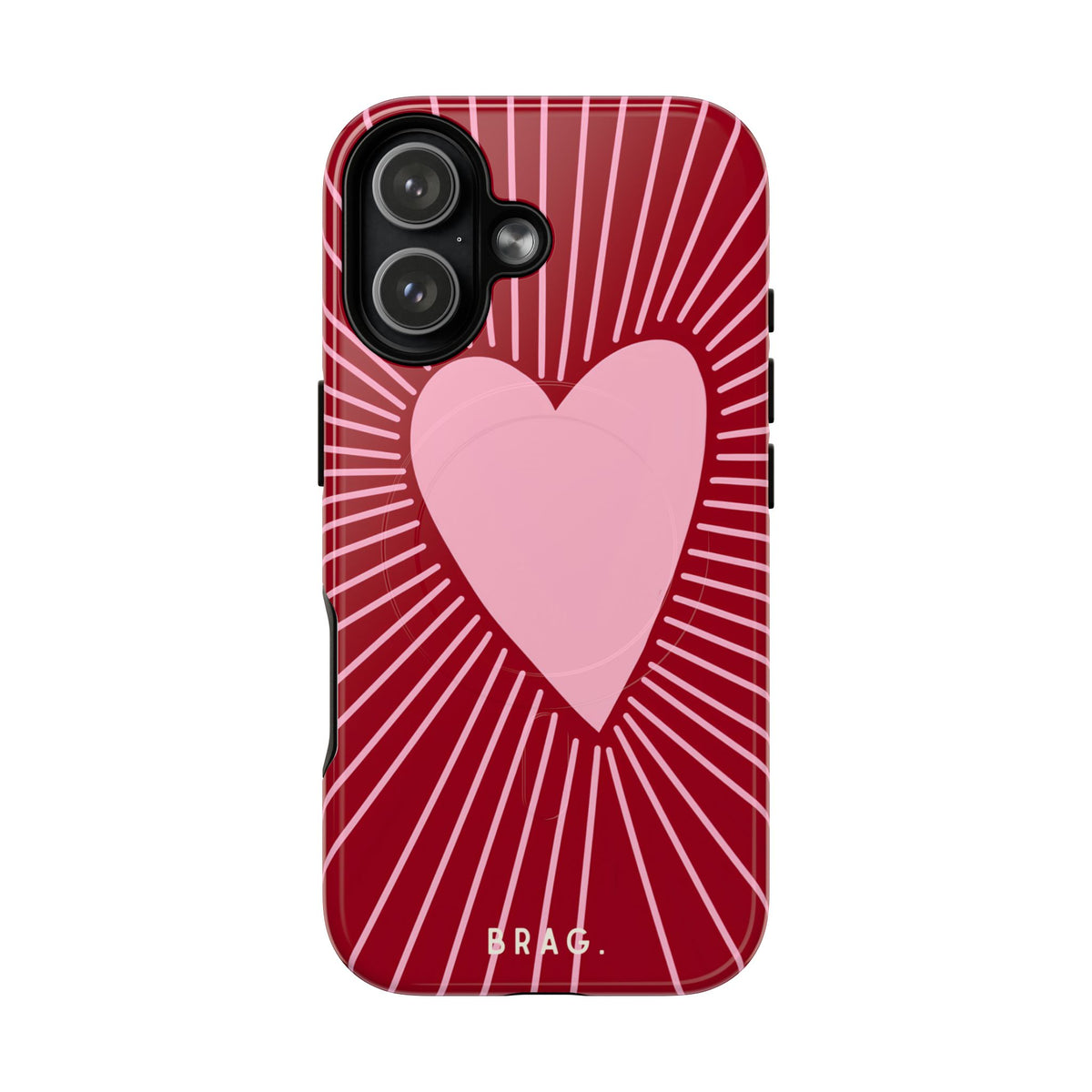 Heart Rush MagSafe Tough Phone Case — Magnetic Protective Cover