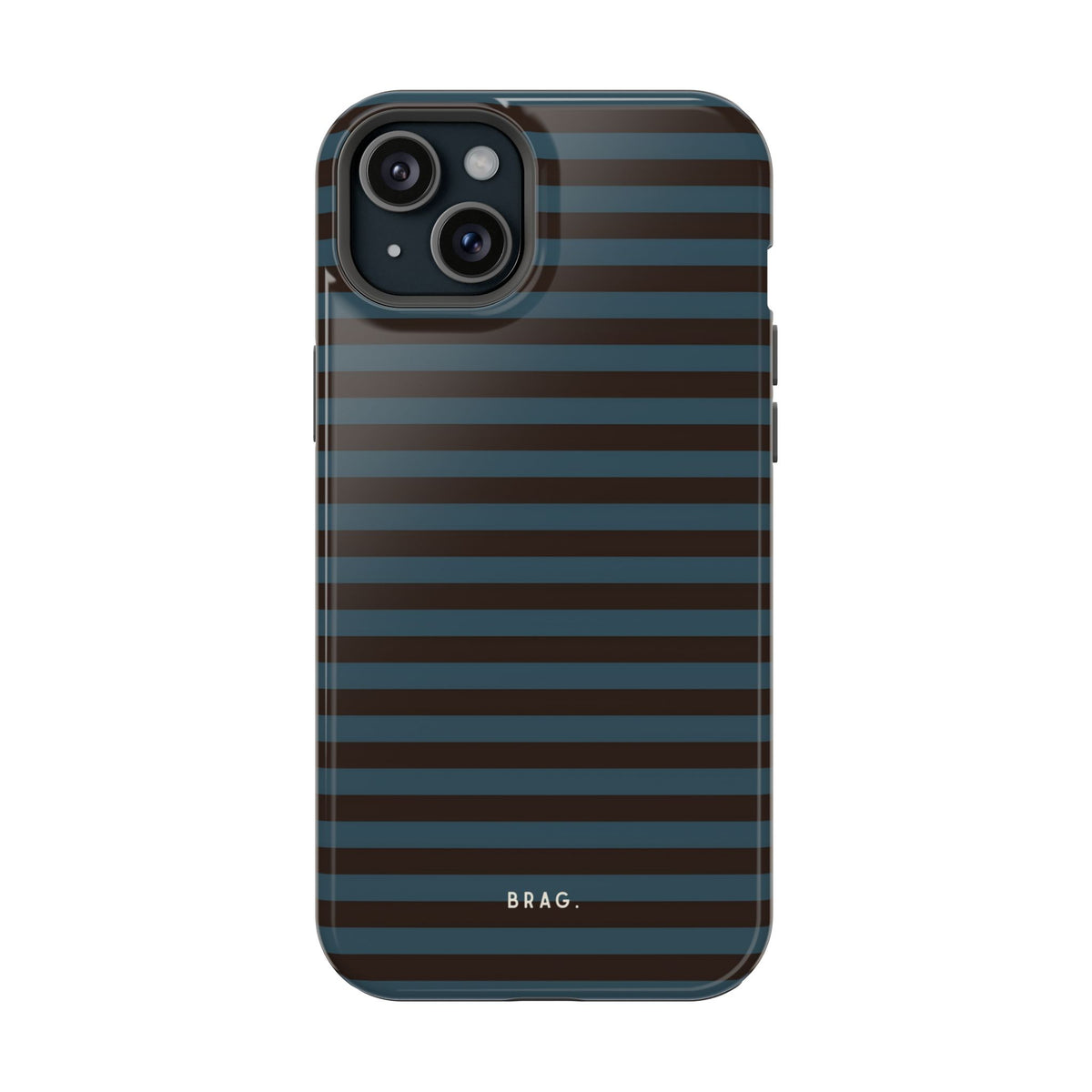 Seaside Stripe Magnetic Impact-Resistant Phone Case