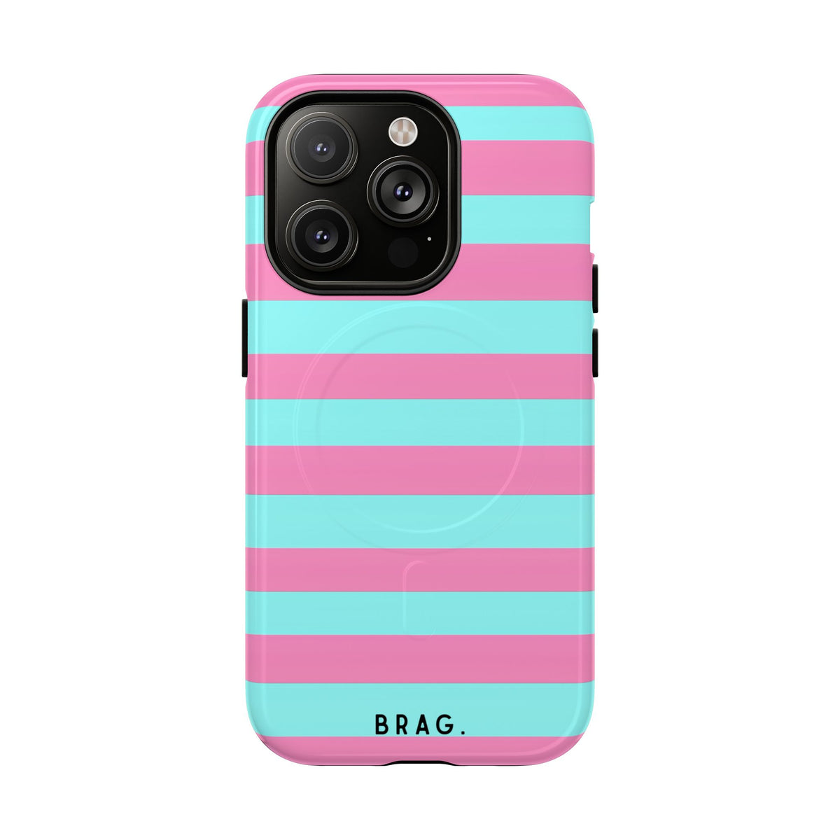Taffy Stripe MagSafe Tough Phone Case — Magnetic Protective Cover