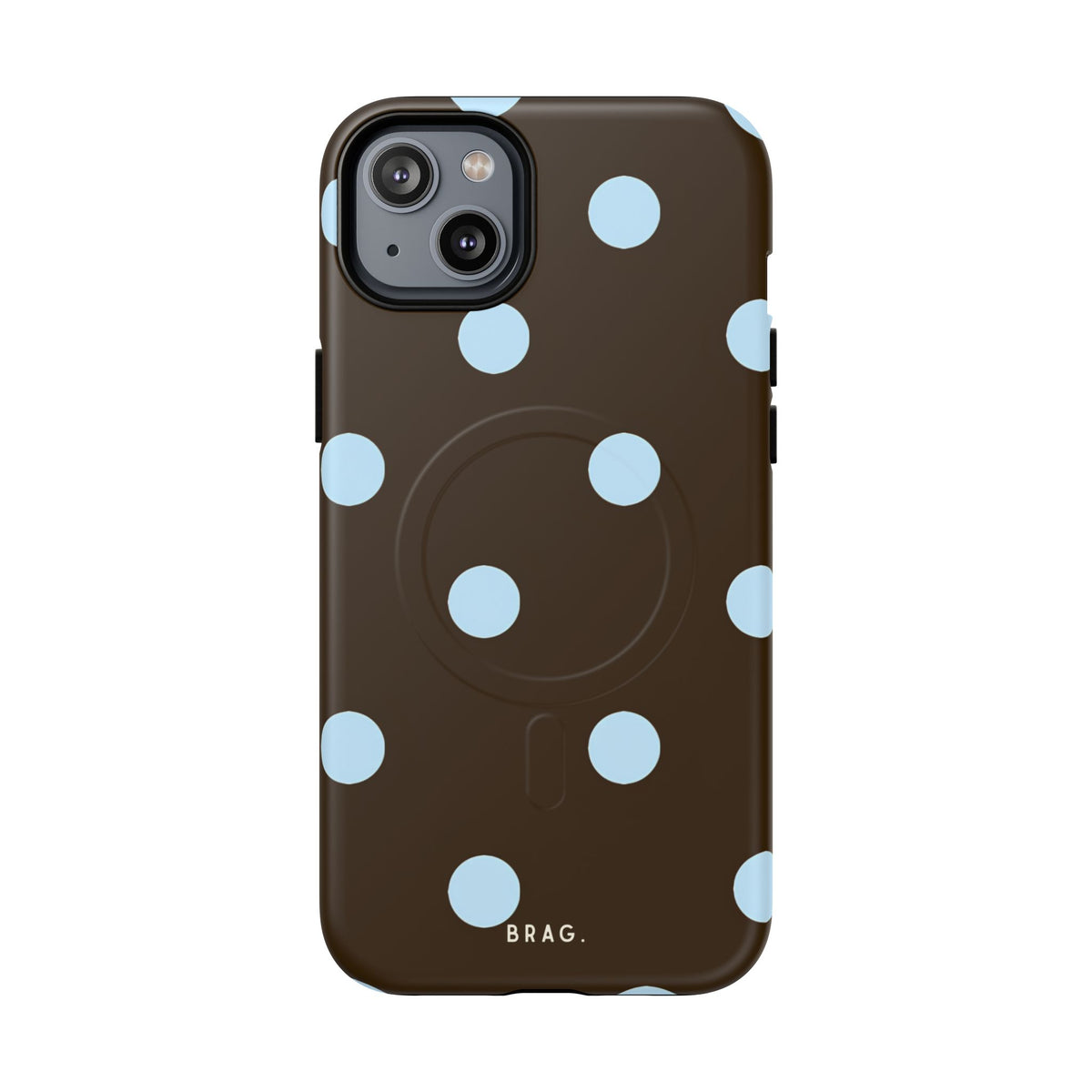 Scattered Dots MagSafe Tough Phone Case — Magnetic Protective Cover