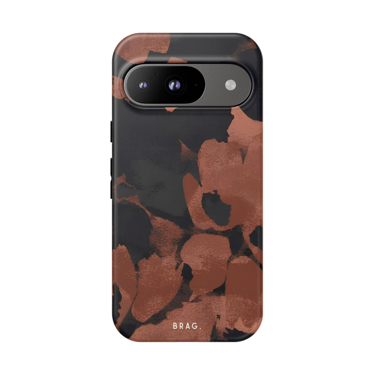 Terracotta Bloom Tough Phone Case – Shockproof Protective iPhone Cover