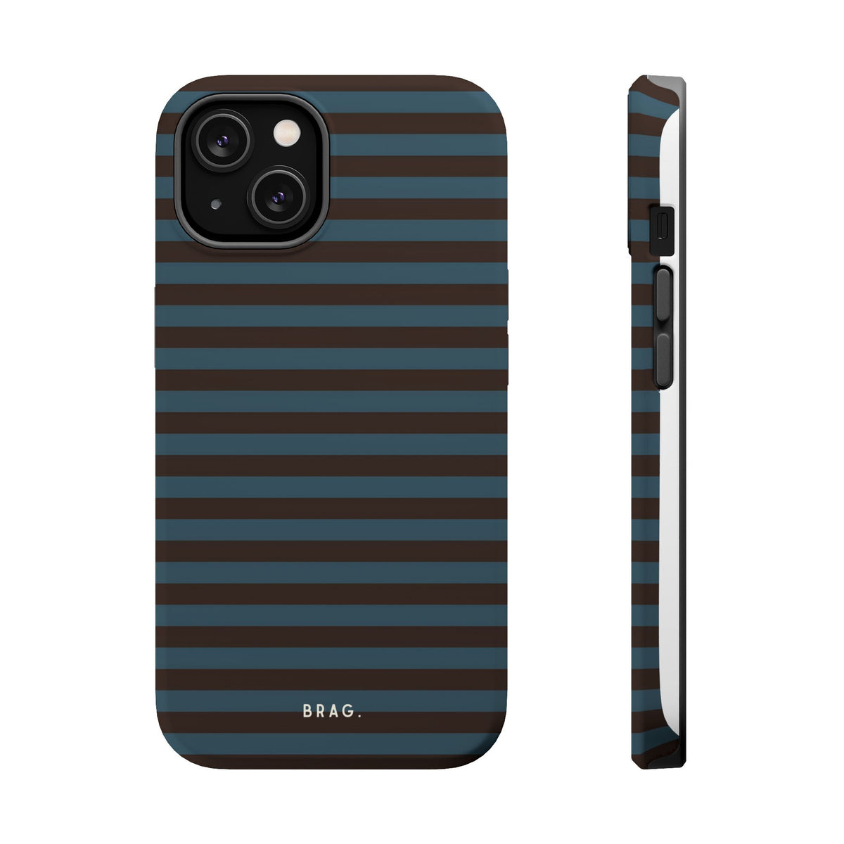 Seaside Stripe Magnetic Impact-Resistant Phone Case
