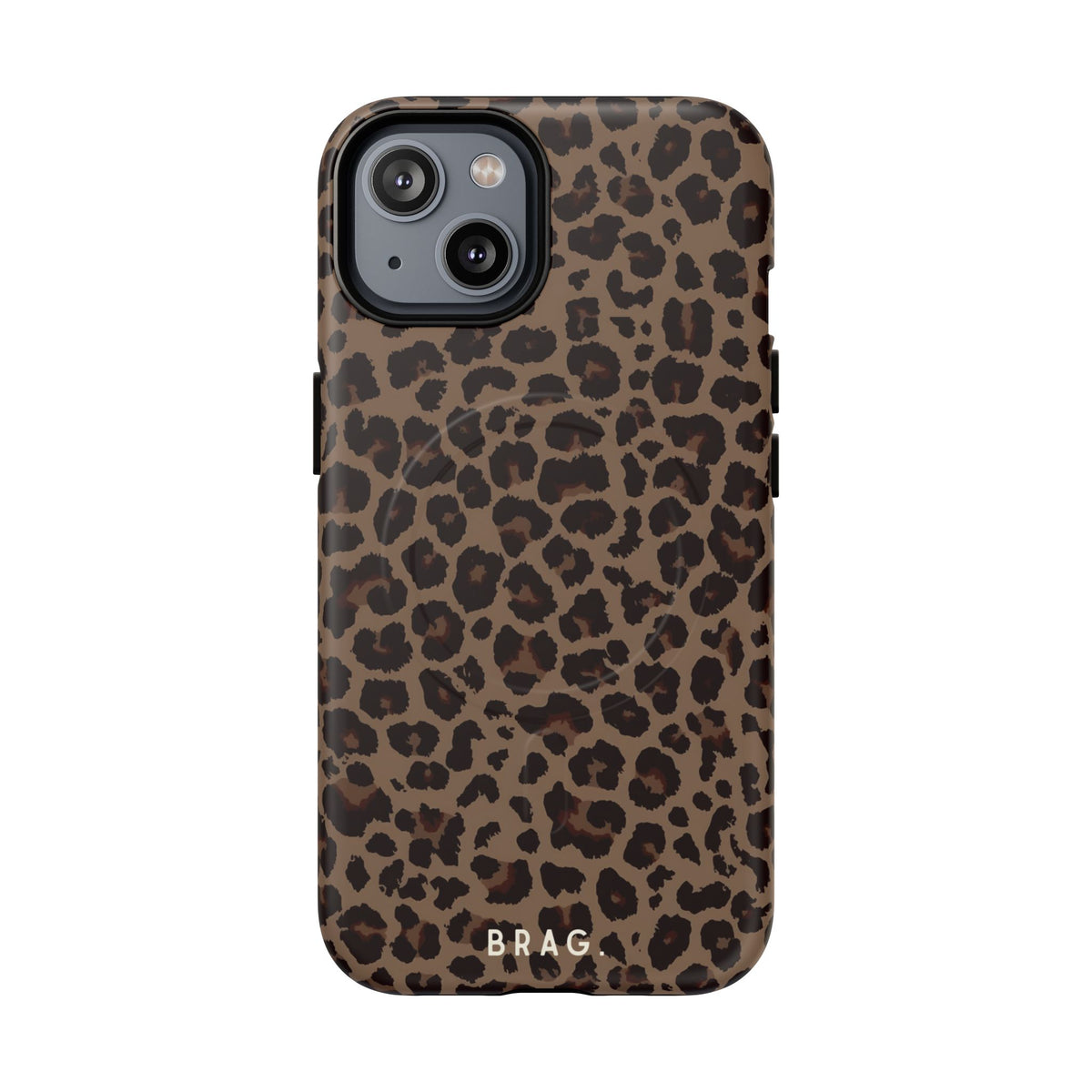 Dusky Leopard MagSafe Tough Phone Case — Magnetic Protective Cover