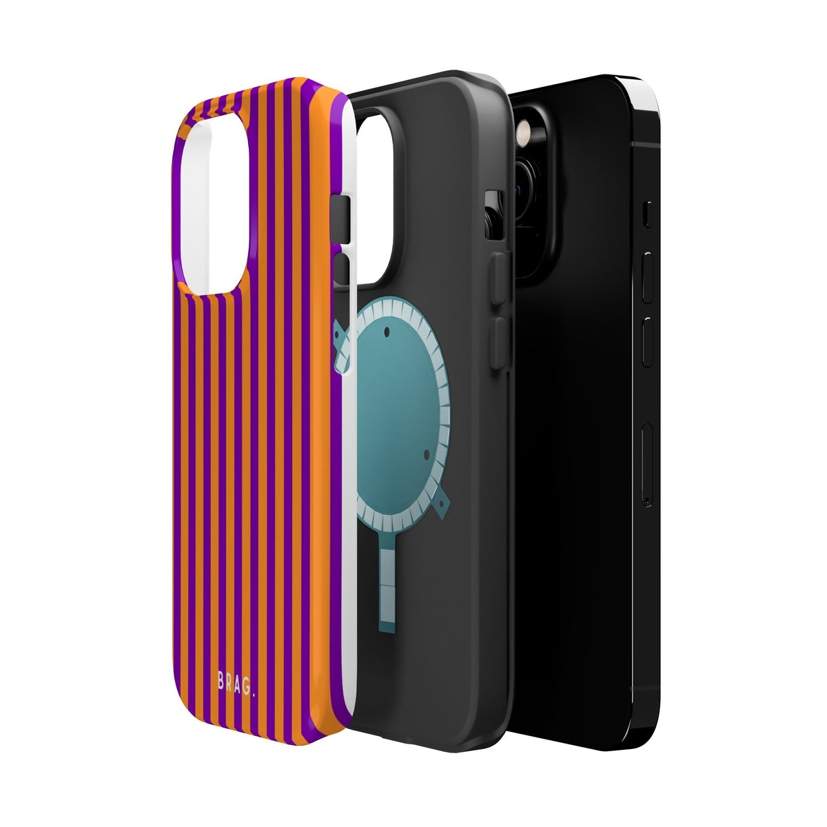 Electric Sunset Magnetic Impact-Resistant Phone Case