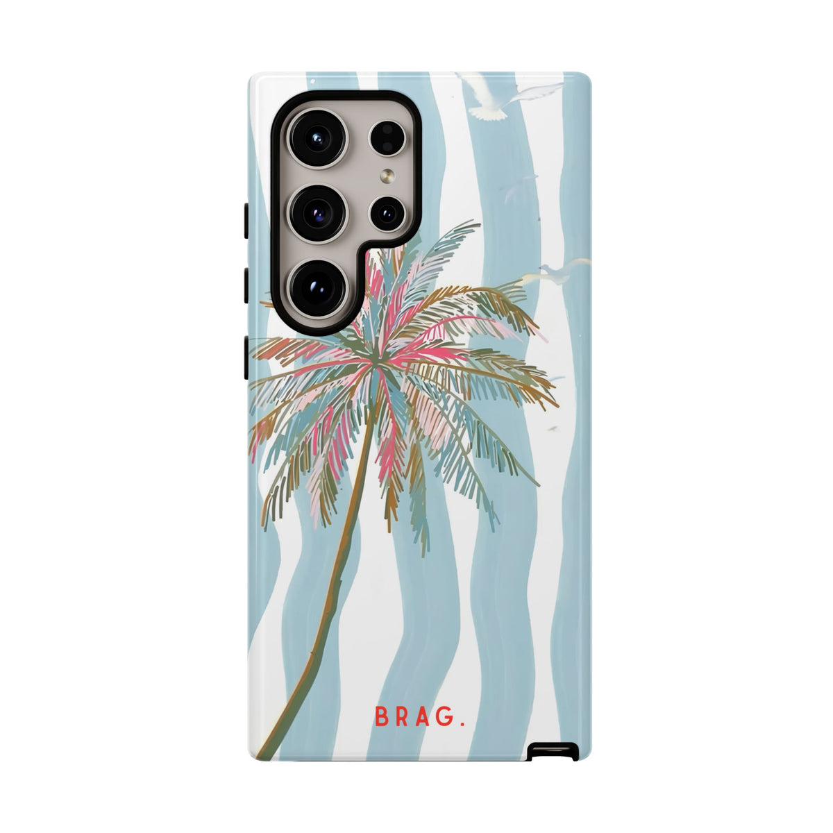 Palm Breeze Tough Phone Case – Shockproof Protective iPhone Cover