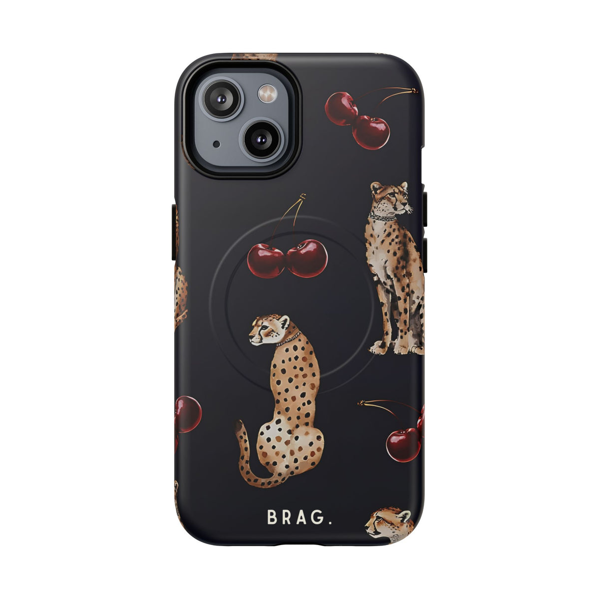 Wild Cherry MagSafe Tough Phone Case — Magnetic Protective Cover