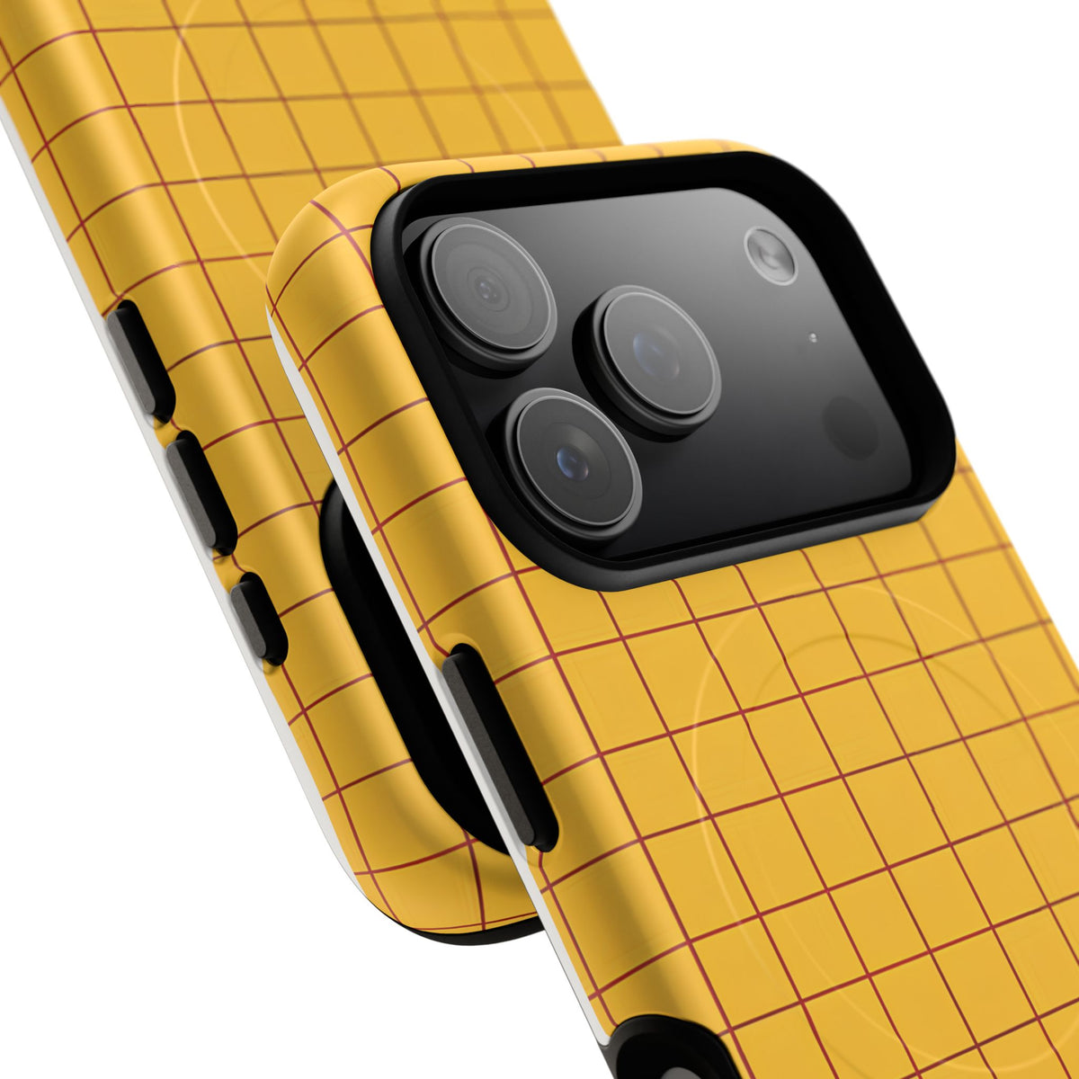 Cheese Grid MagSafe Tough Phone Case — Magnetic Protective Cover