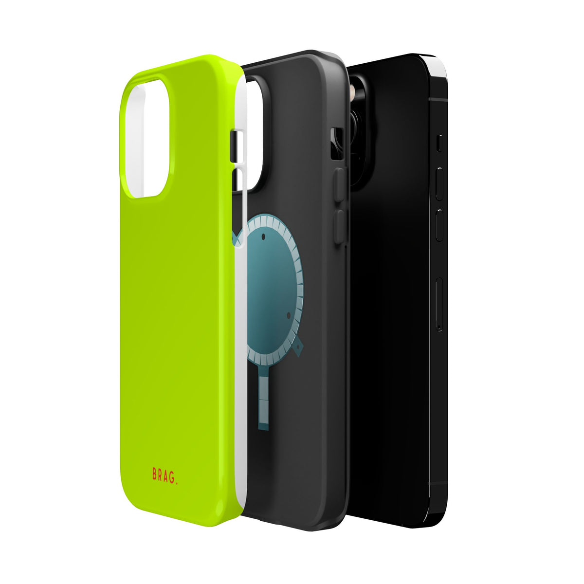 Brag Neon Magnetic Impact-Resistant Phone Case