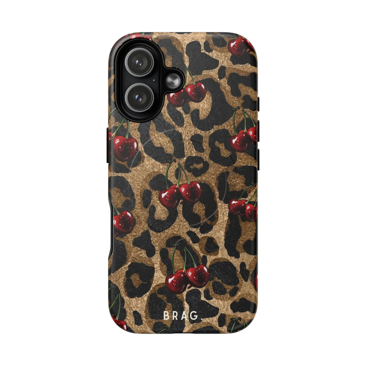 Cherry Hunter MagSafe Tough Phone Case — Magnetic Protective Cover
