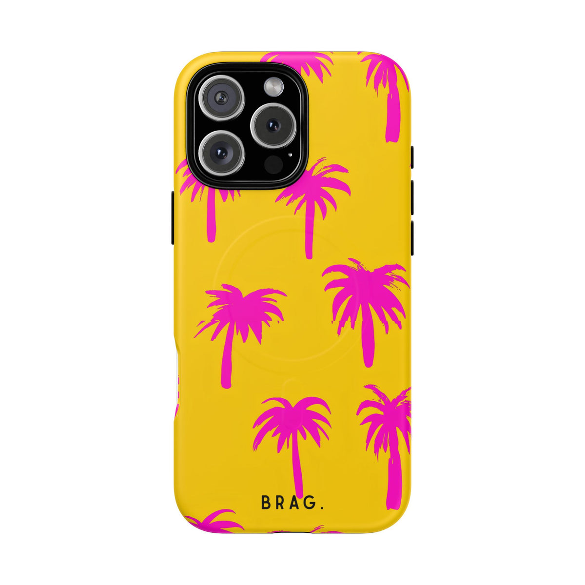 Pink Palms MagSafe Tough Phone Case — Magnetic Protective Cover