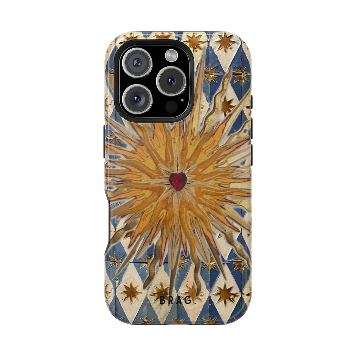 Fortune Heart Magnetic Impact-Resistant Phone Case