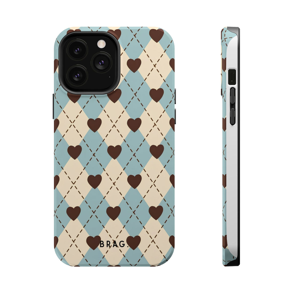 Sweetheart Plaid Magnetic Impact-Resistant Phone Case
