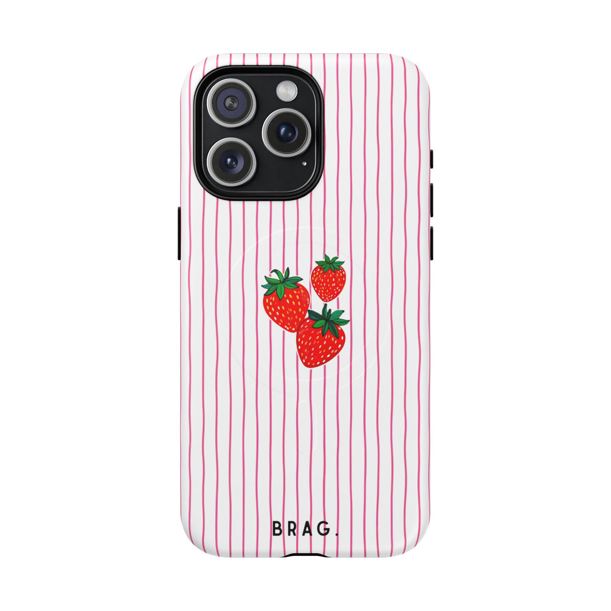 Berry Kiss MagSafe Tough Phone Case — Magnetic Protective Cover