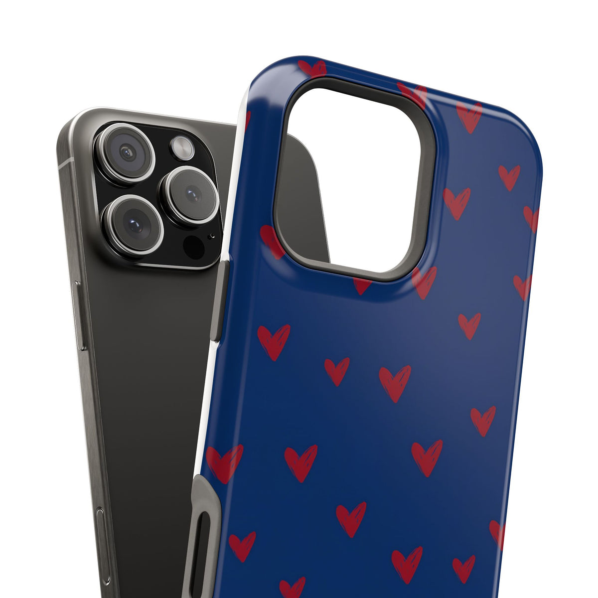 Navy Affair Magnetic Impact-Resistant Phone Case