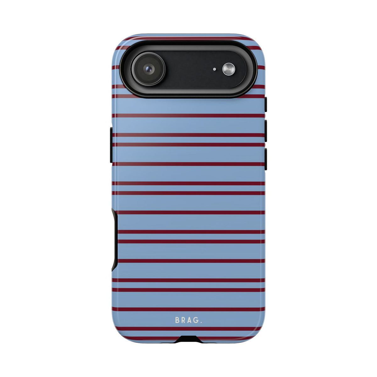 Nautical Stripe Tough Phone Case – Shockproof Protective iPhone Cover