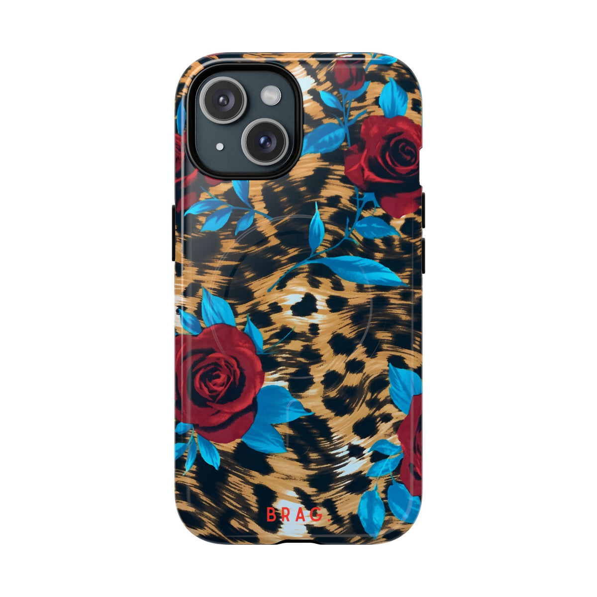 Wild Rose MagSafe Tough Phone Case — Magnetic Protective Cover