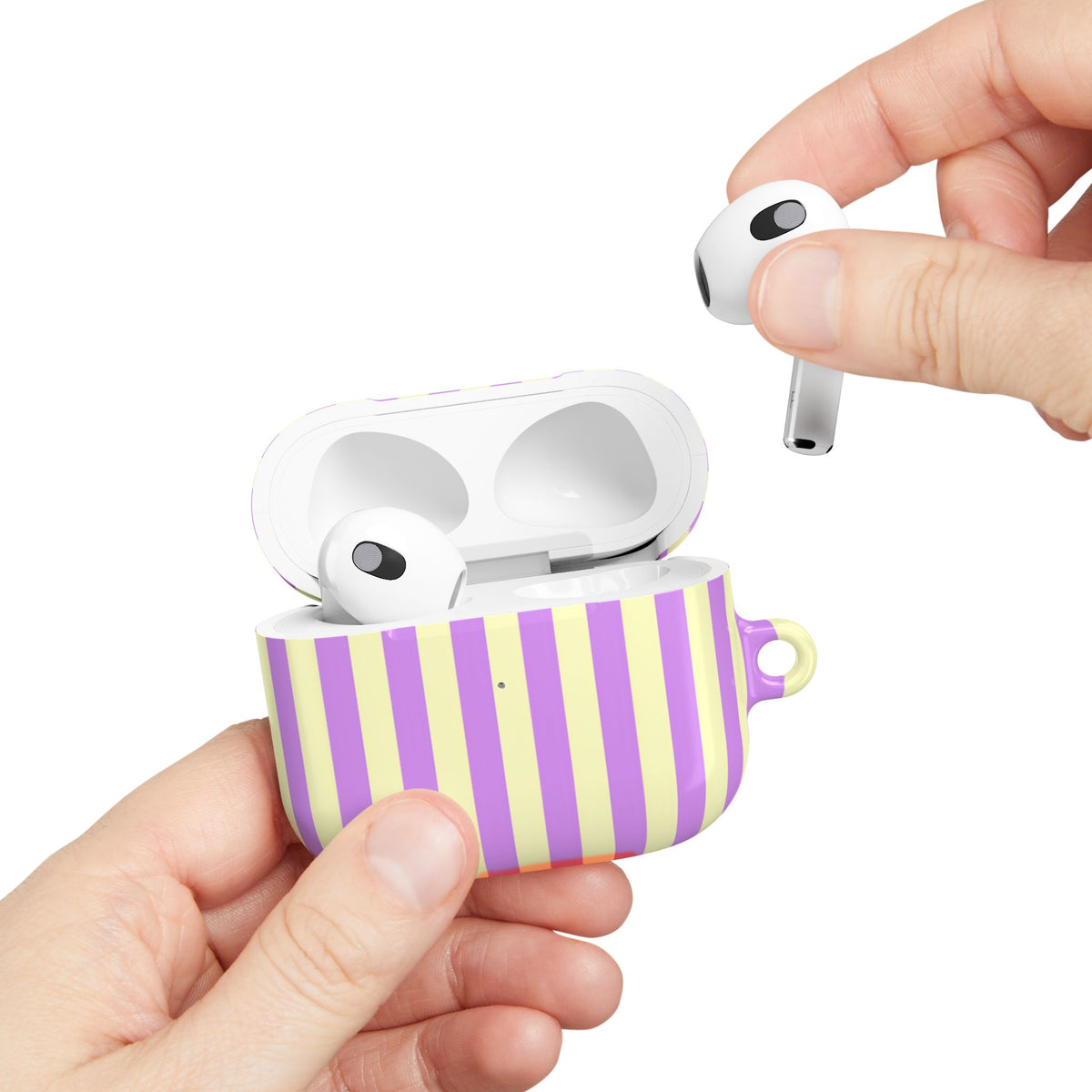 Lilac Lane AirPod Case – Slim Protective Charging Case
