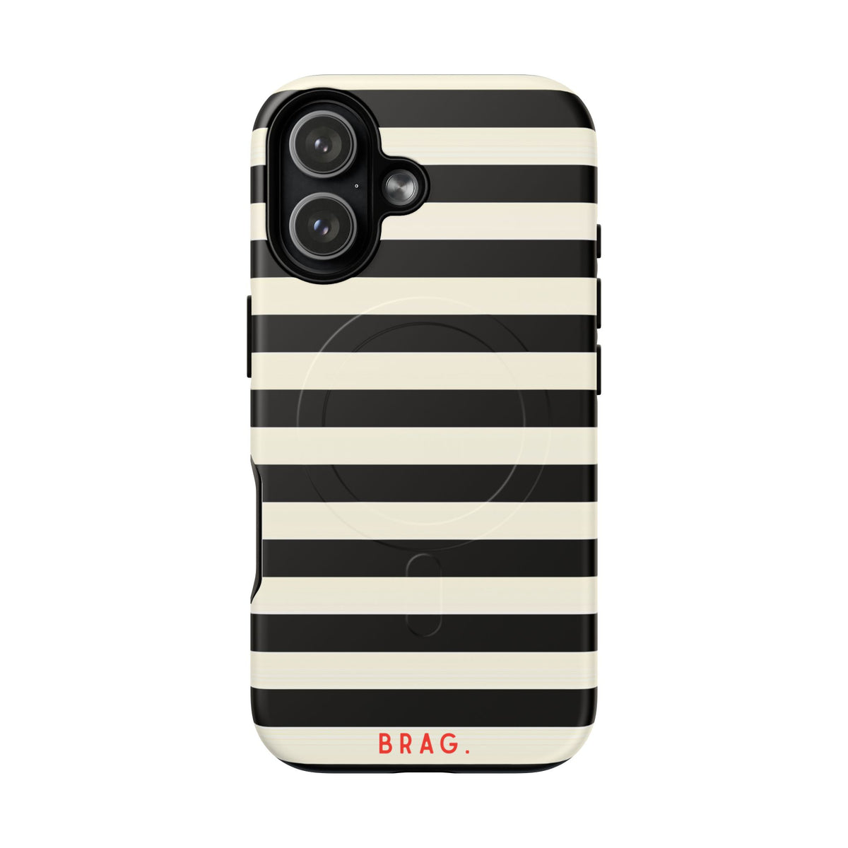 High Black MagSafe Tough Phone Case — Magnetic Protective Cover