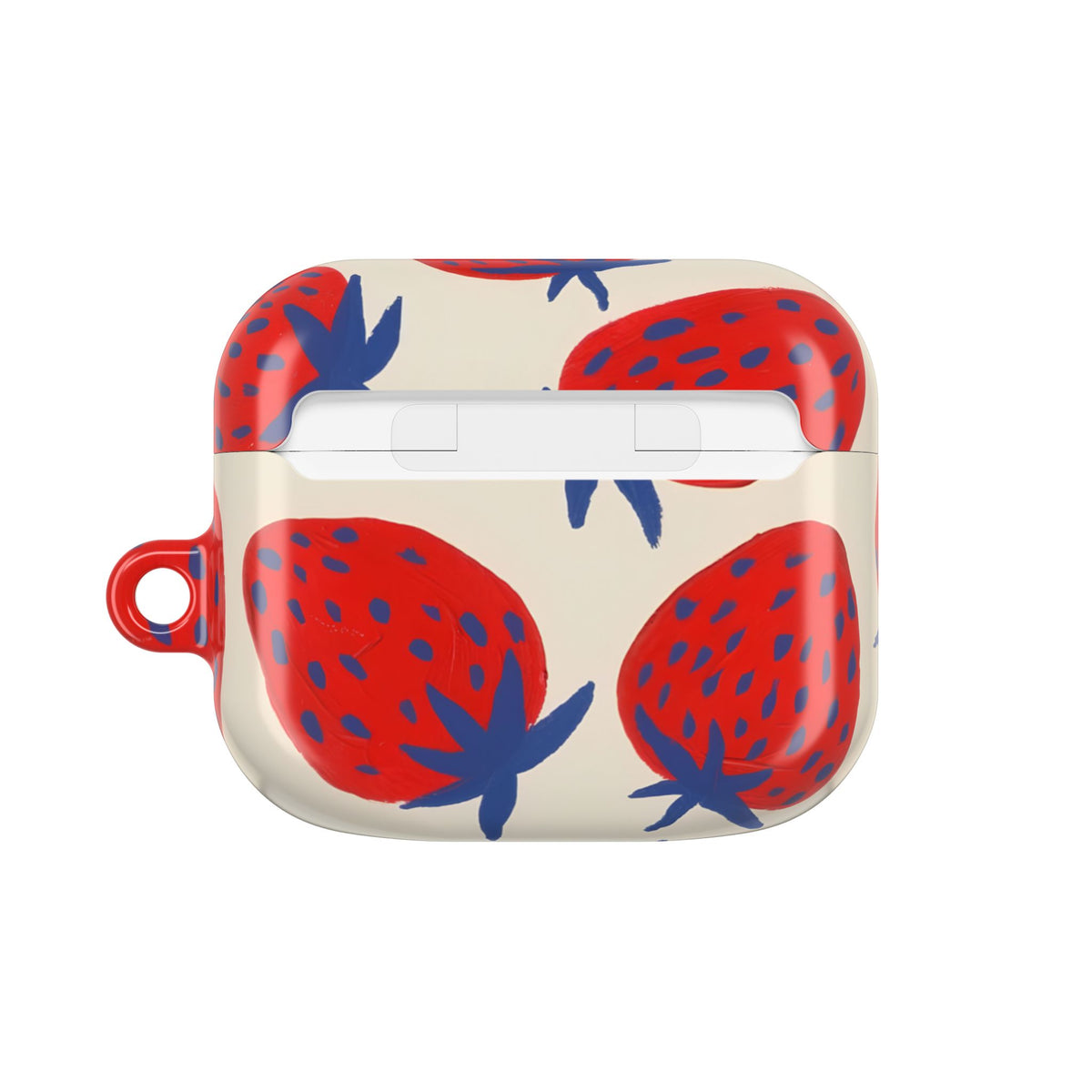 Strawberry Field AirPod Case – Slim Protective Charging Case