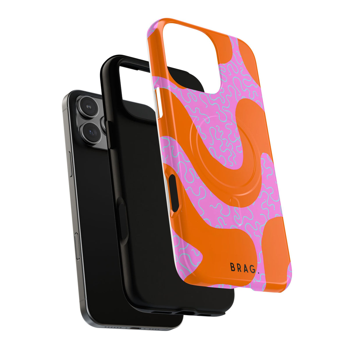 Coral Kiss MagSafe Tough Phone Case — Magnetic Protective Cover