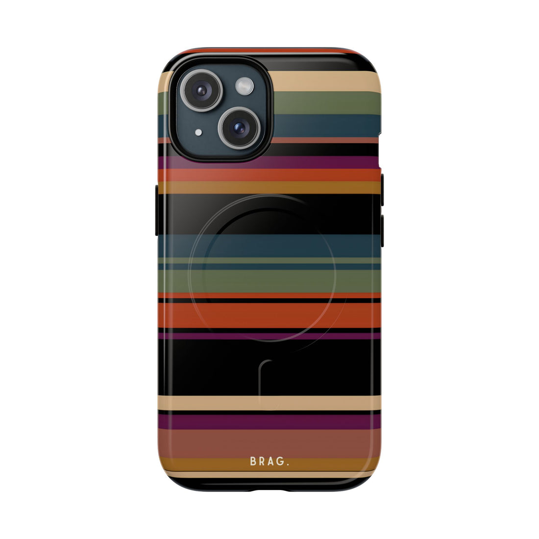 Market Stripe MagSafe Tough Phone Case — Magnetic Protective Cover