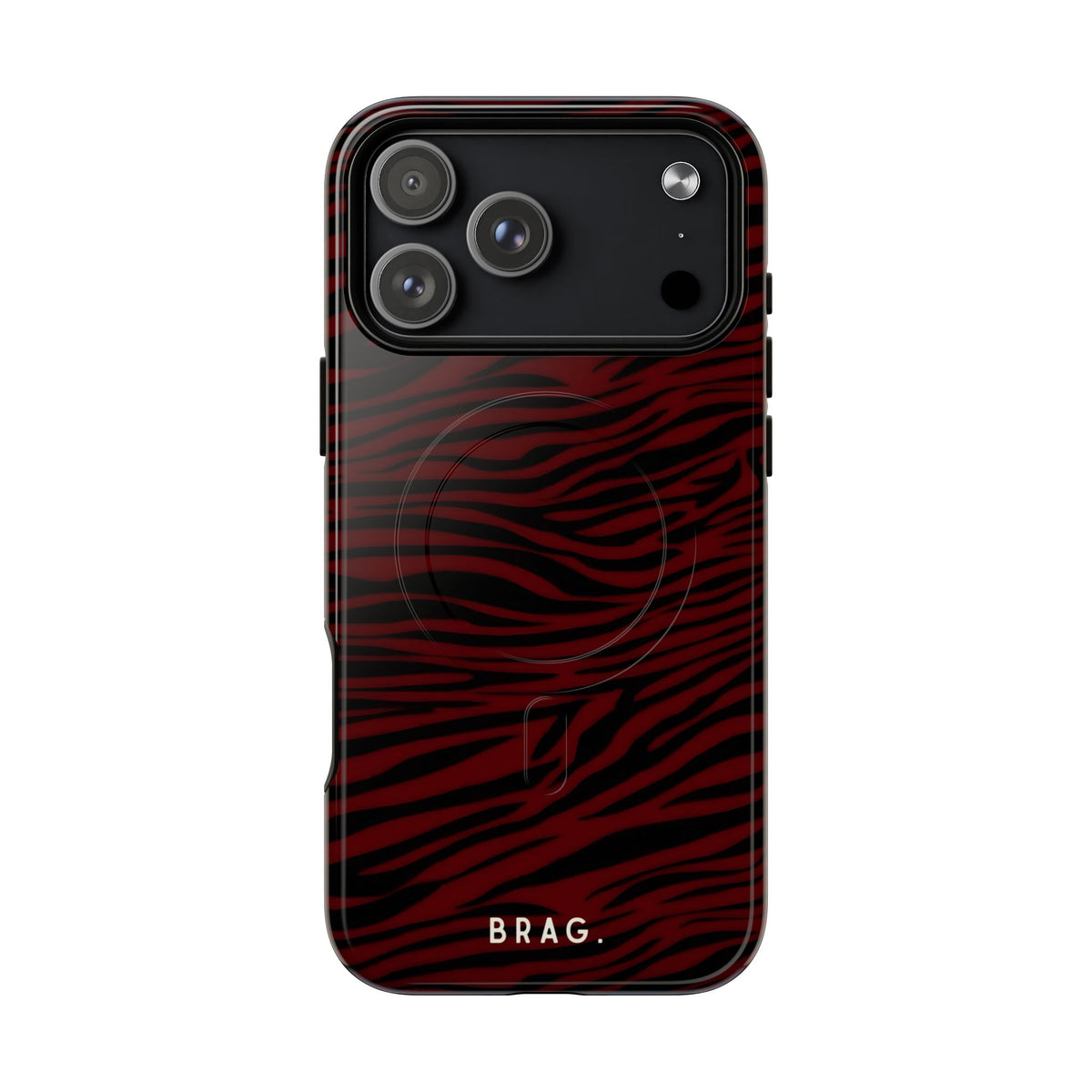 Red Hot MagSafe Tough Phone Case — Magnetic Protective Cover