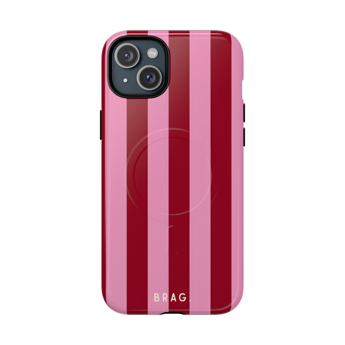 Candy Cane MagSafe Tough Phone Case — Magnetic Protective Cover