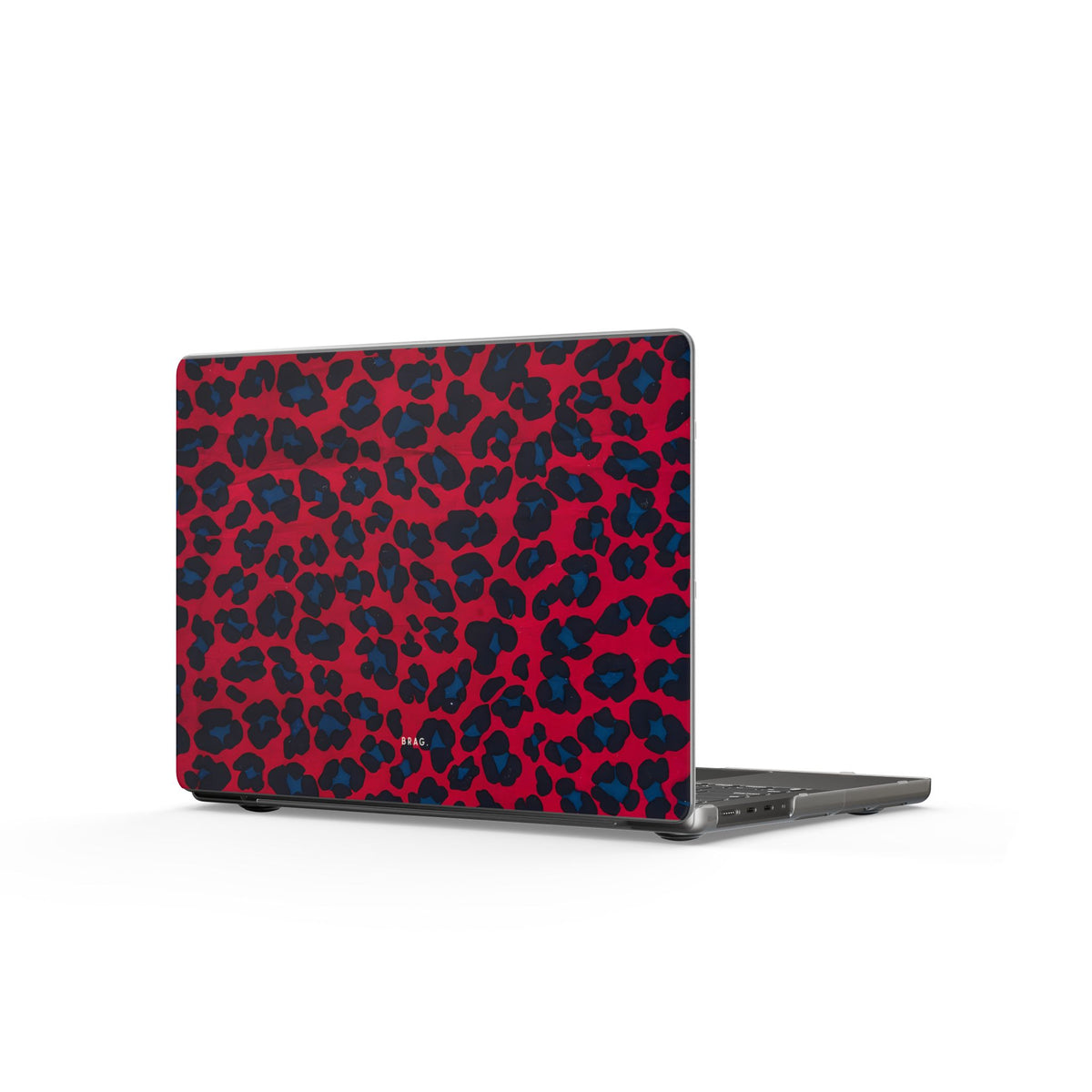 Red Panther Matte MacBook Case — Slim Protective Laptop Cover