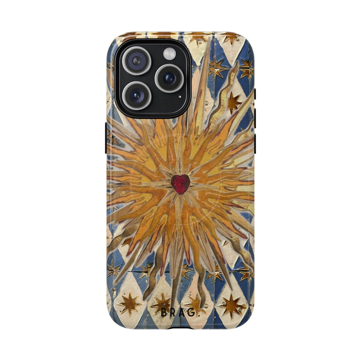Fortune Heart MagSafe Tough Phone Case — Magnetic Protective Cover