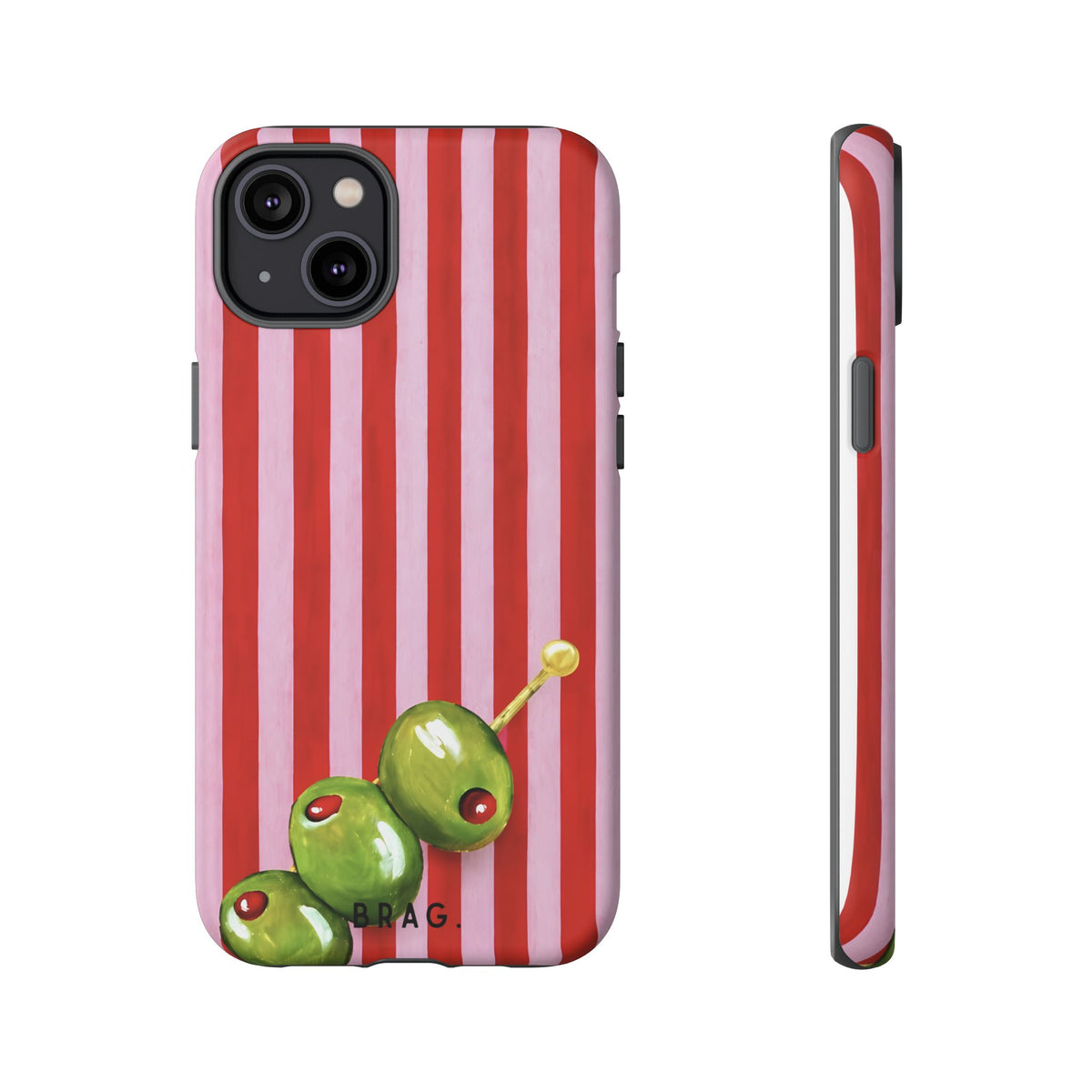 Olive Affair Tough Phone Case – Shockproof Protective iPhone Cover