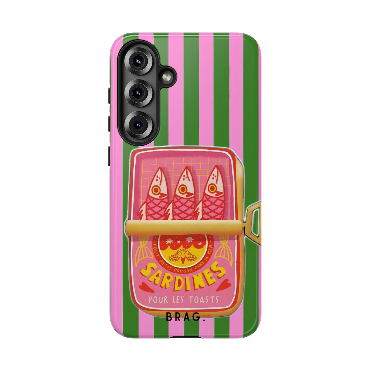 Tinned Pink Tough Phone Case – Shockproof Protective iPhone Cover