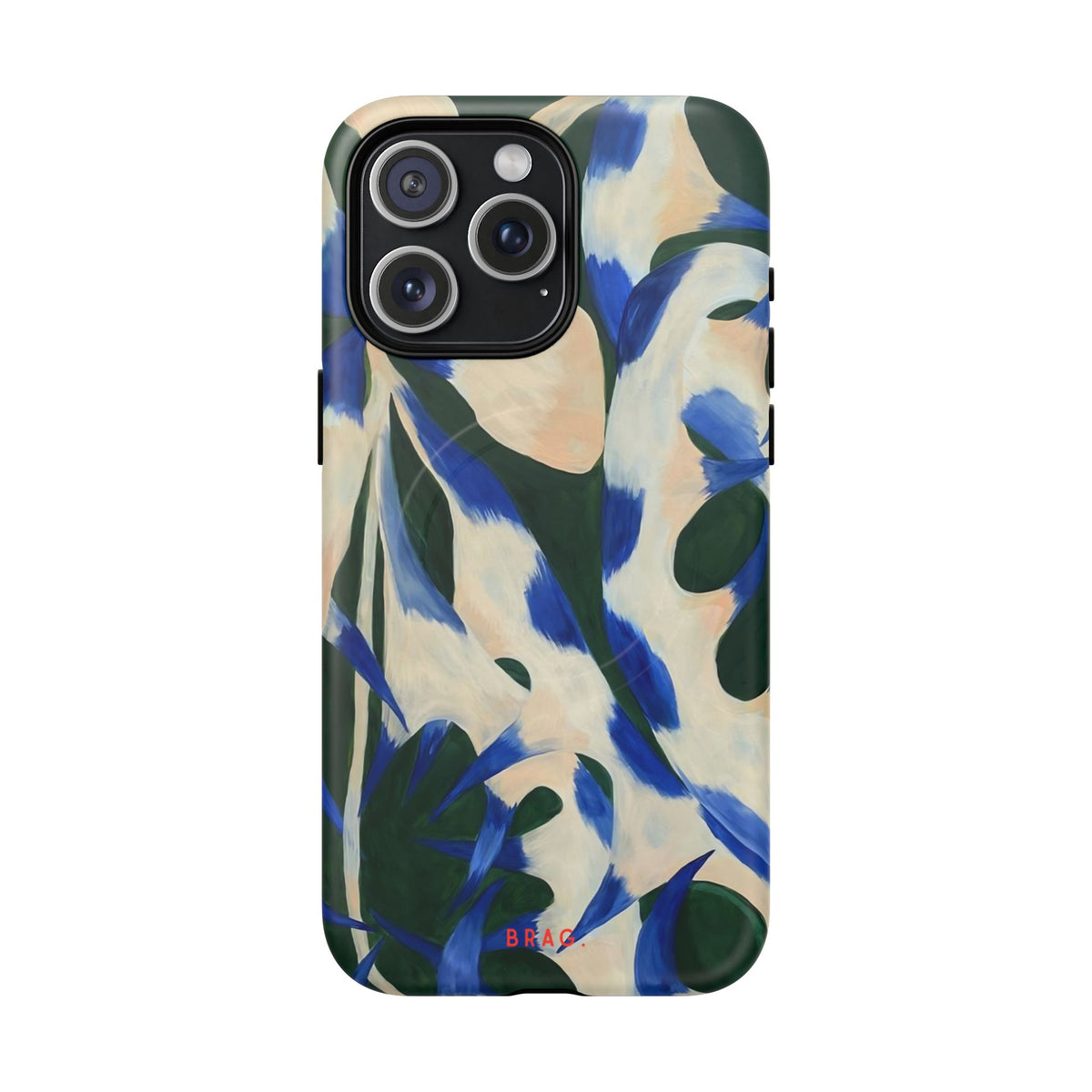 Blue Garden MagSafe Tough Phone Case — Magnetic Protective Cover