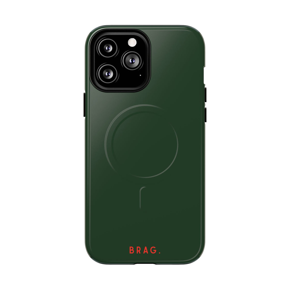 Brag Green MagSafe Tough Phone Case — Magnetic Protective Cover