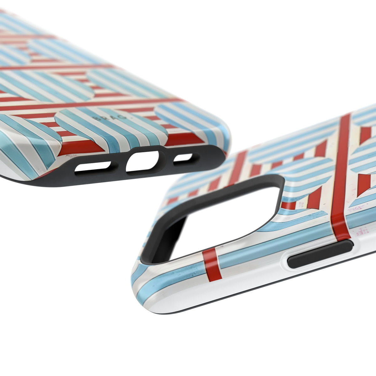 Riviera Stripe Magnetic Impact-Resistant Phone Case