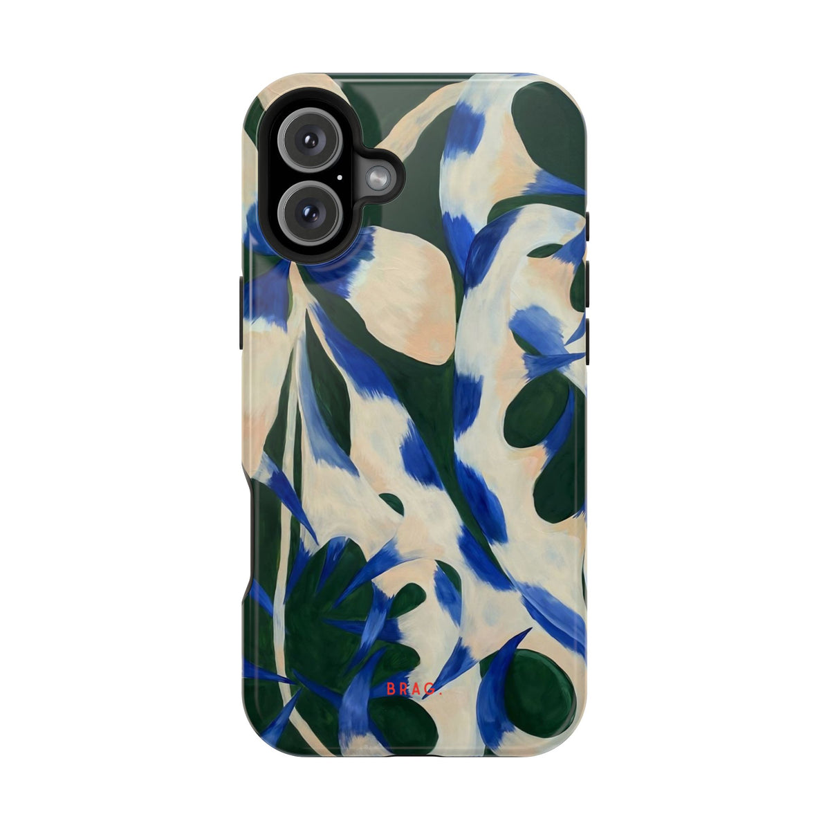 Blue Garden Magnetic Impact-Resistant Phone Case