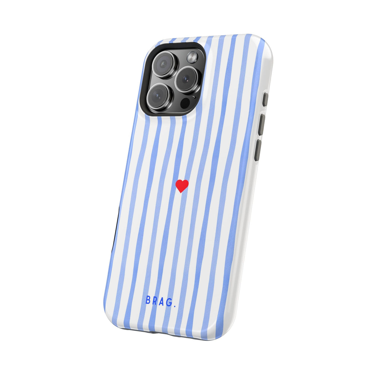 Blue Heart Magnetic Impact-Resistant Phone Case