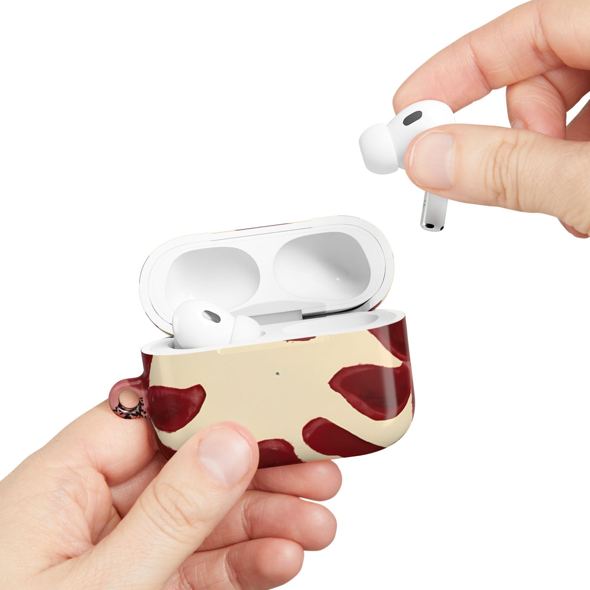 Cherry Bloom AirPod Case – Slim Protective Charging Case