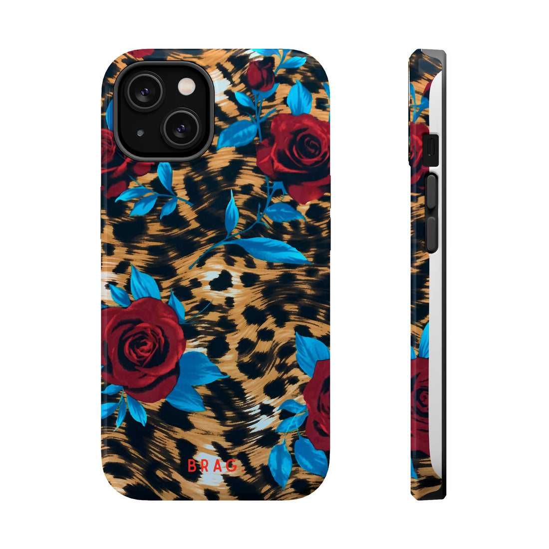 Wild Rose Magnetic Impact-Resistant Phone Case