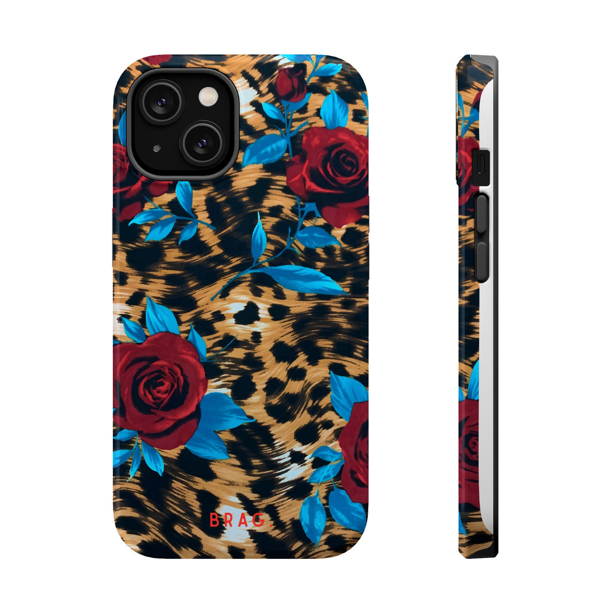 Wild Rose Magnetic Impact-Resistant Phone Case
