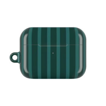 Forest Stripe AirPod Case – Slim Protective Charging Case