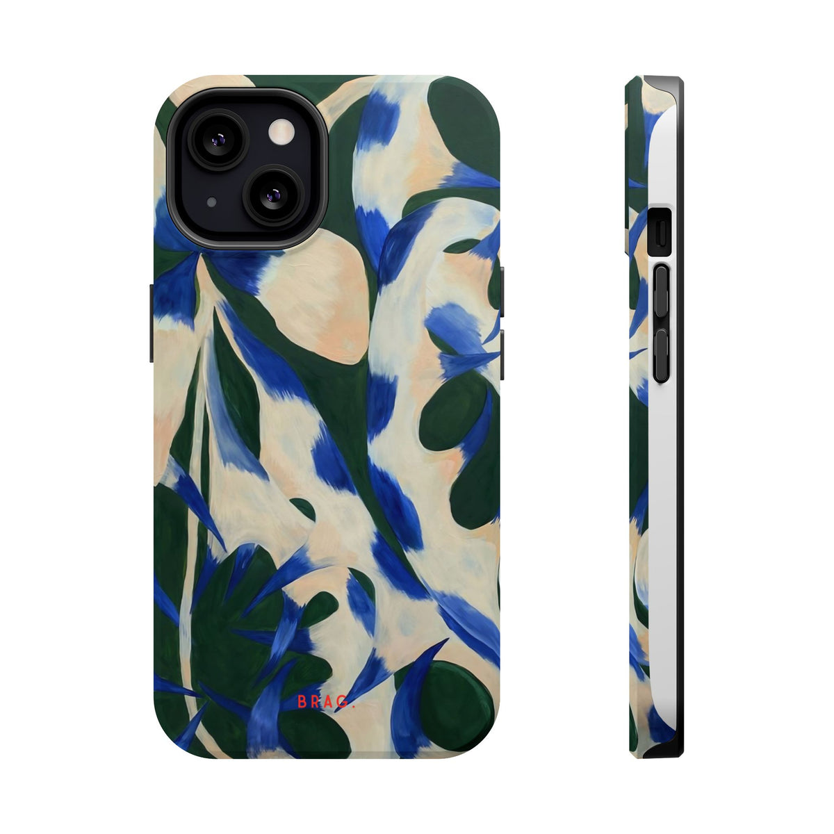 Blue Garden Magnetic Impact-Resistant Phone Case