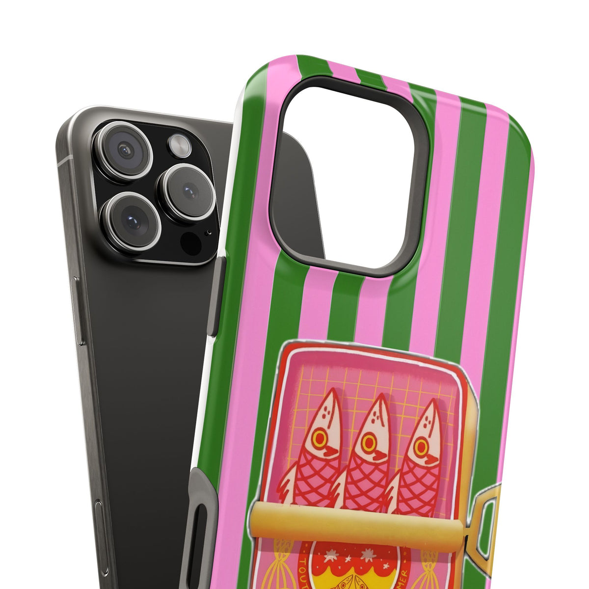 Tinned Pink Magnetic Impact-Resistant Phone Case