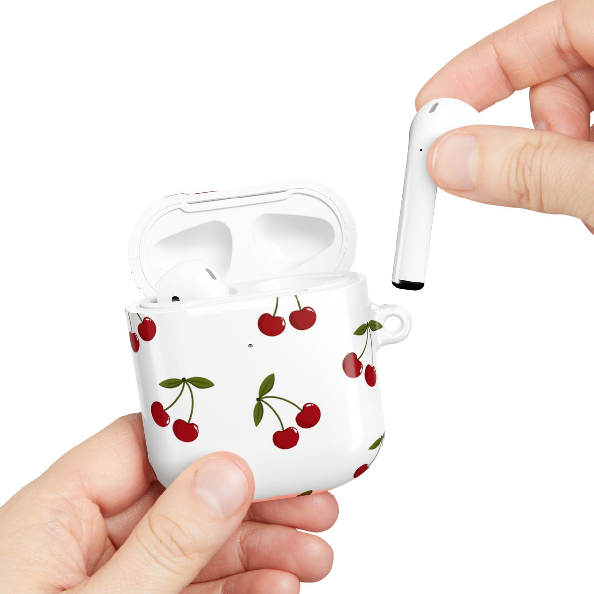 Cherry Pie AirPod Case – Slim Protective Charging Case