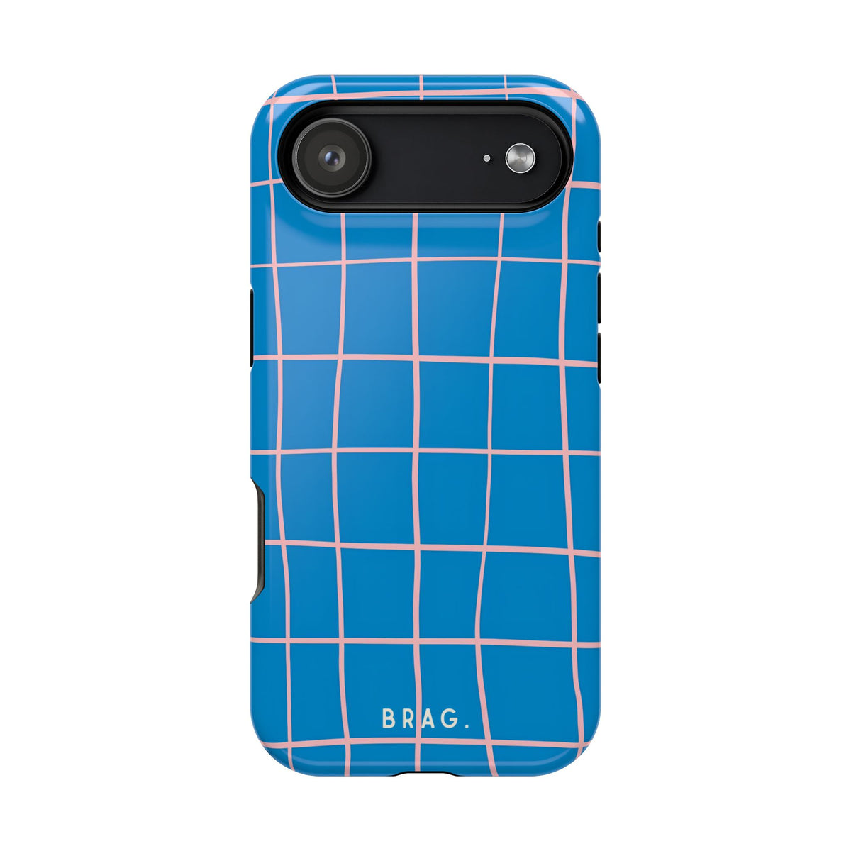 Coastal Grid Magnetic Impact-Resistant Phone Case