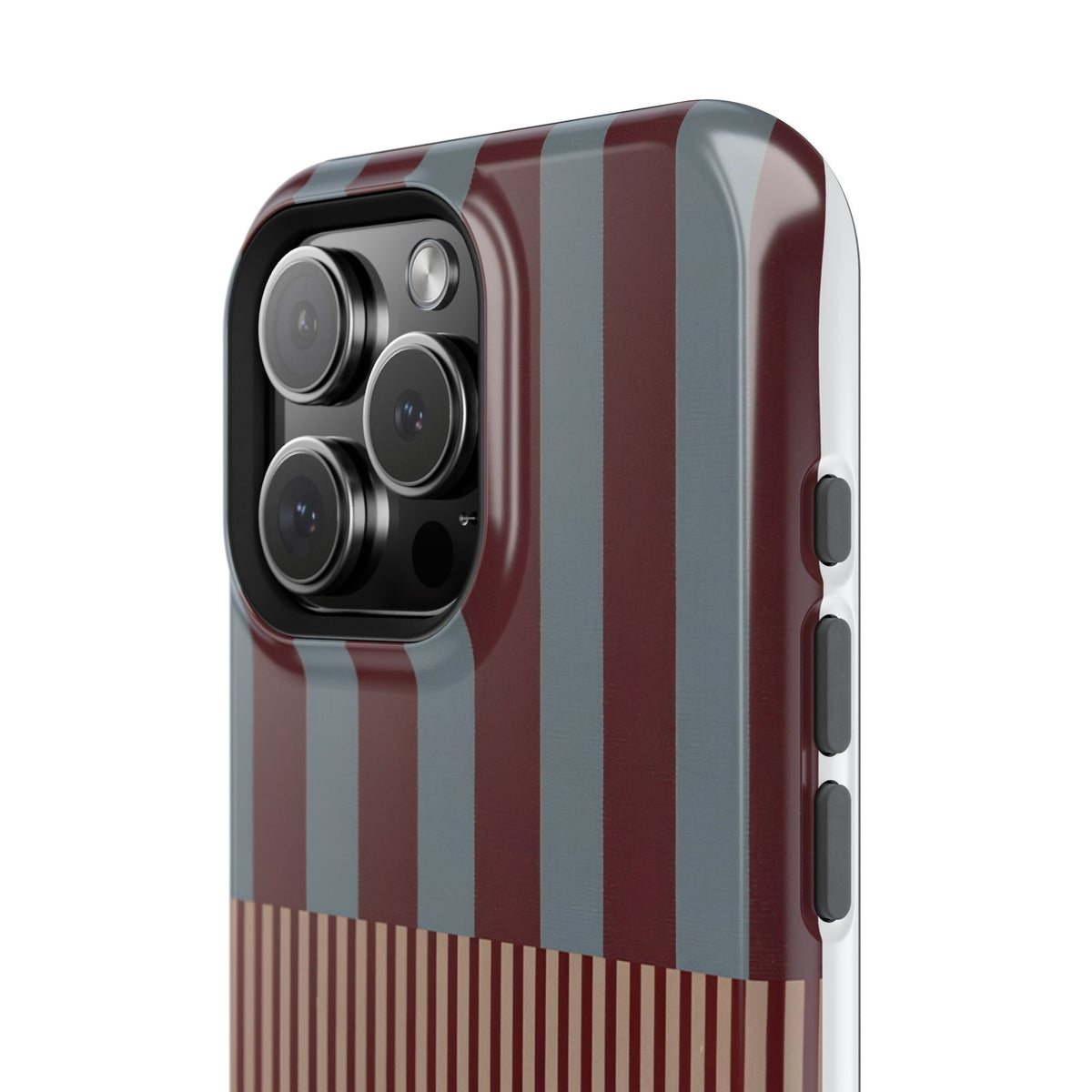 Candy Stripe Magnetic Impact-Resistant Phone Case