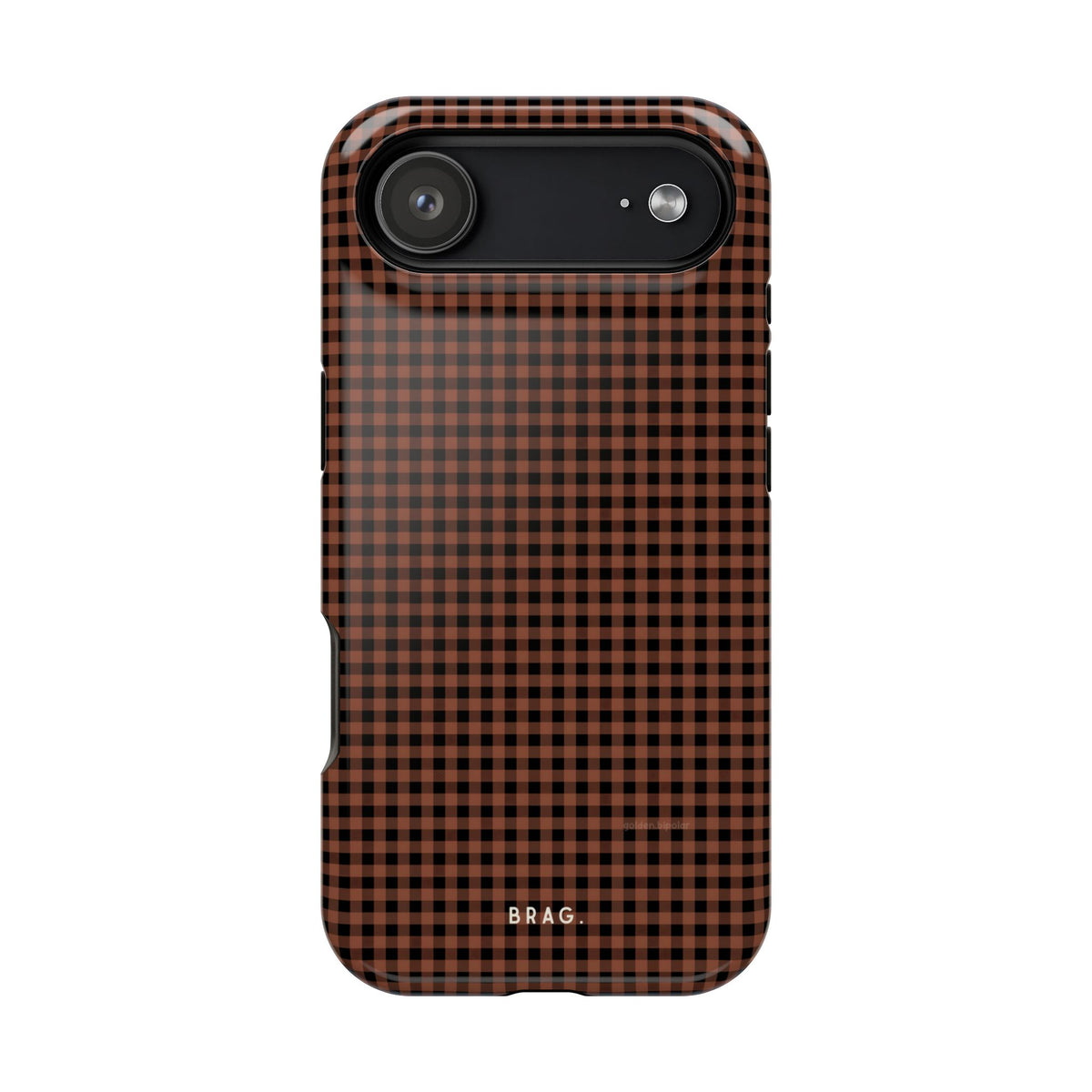 Cafe Check Magnetic Impact-Resistant Phone Case