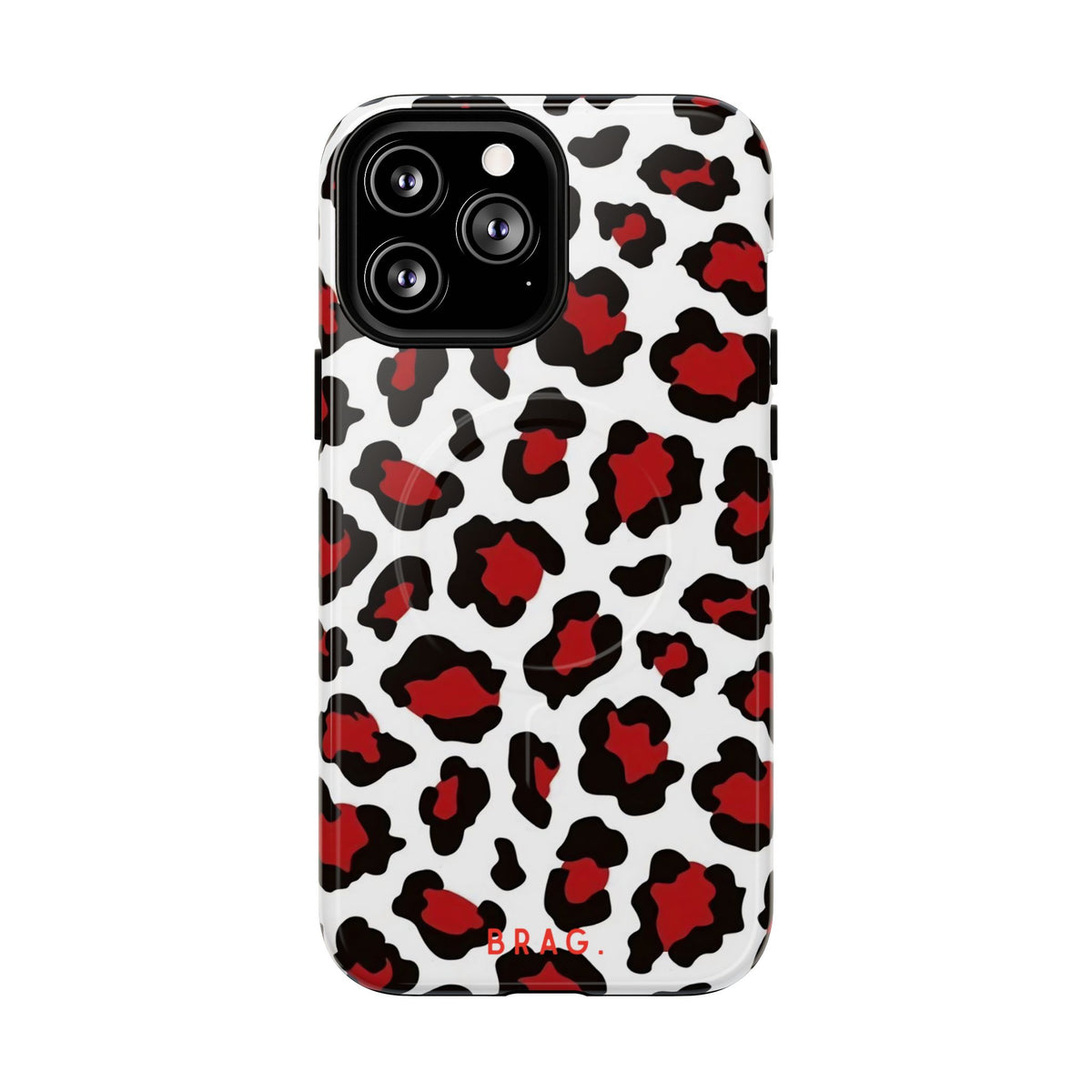 Leopard Kiss MagSafe Tough Phone Case — Magnetic Protective Cover