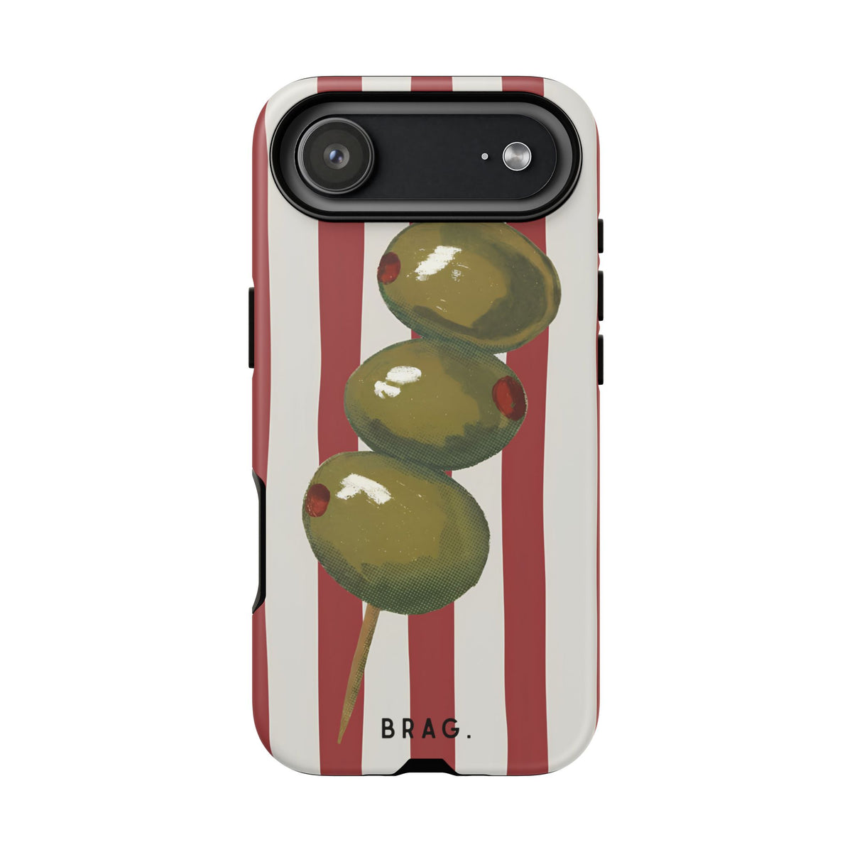 Olive Hour Tough Phone Case – Shockproof Protective iPhone Cover